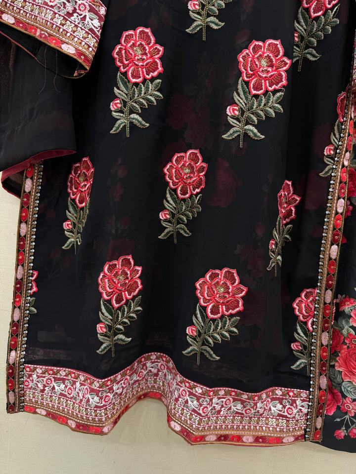 Pakistani georgette suit
