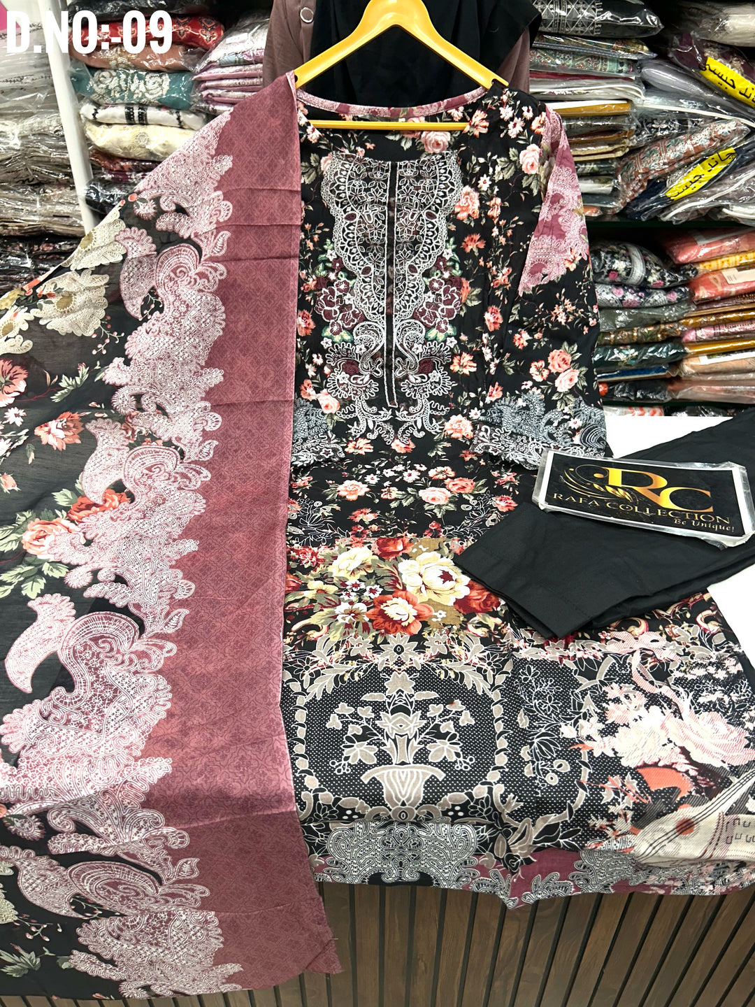 Pakistani embroided suit 1993