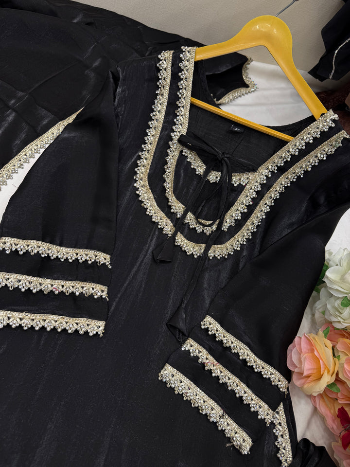 Shimmer viral lace suits