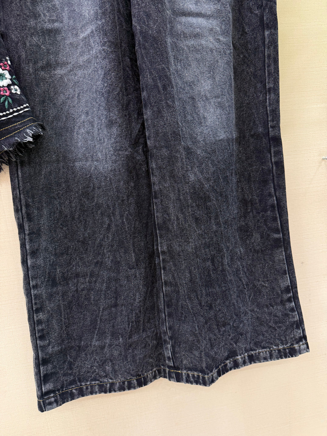 Denim embroidered Co-ord sets