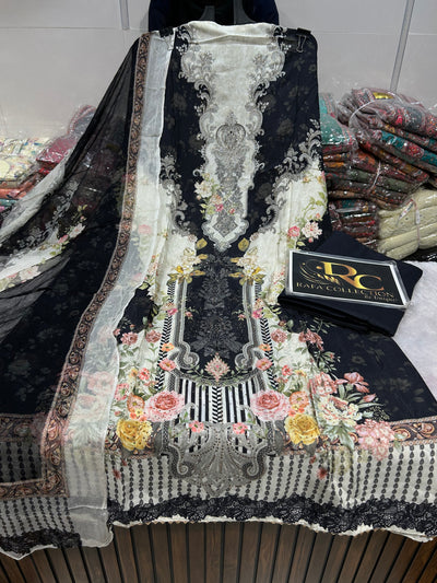 Pure Muslin Suit 1302