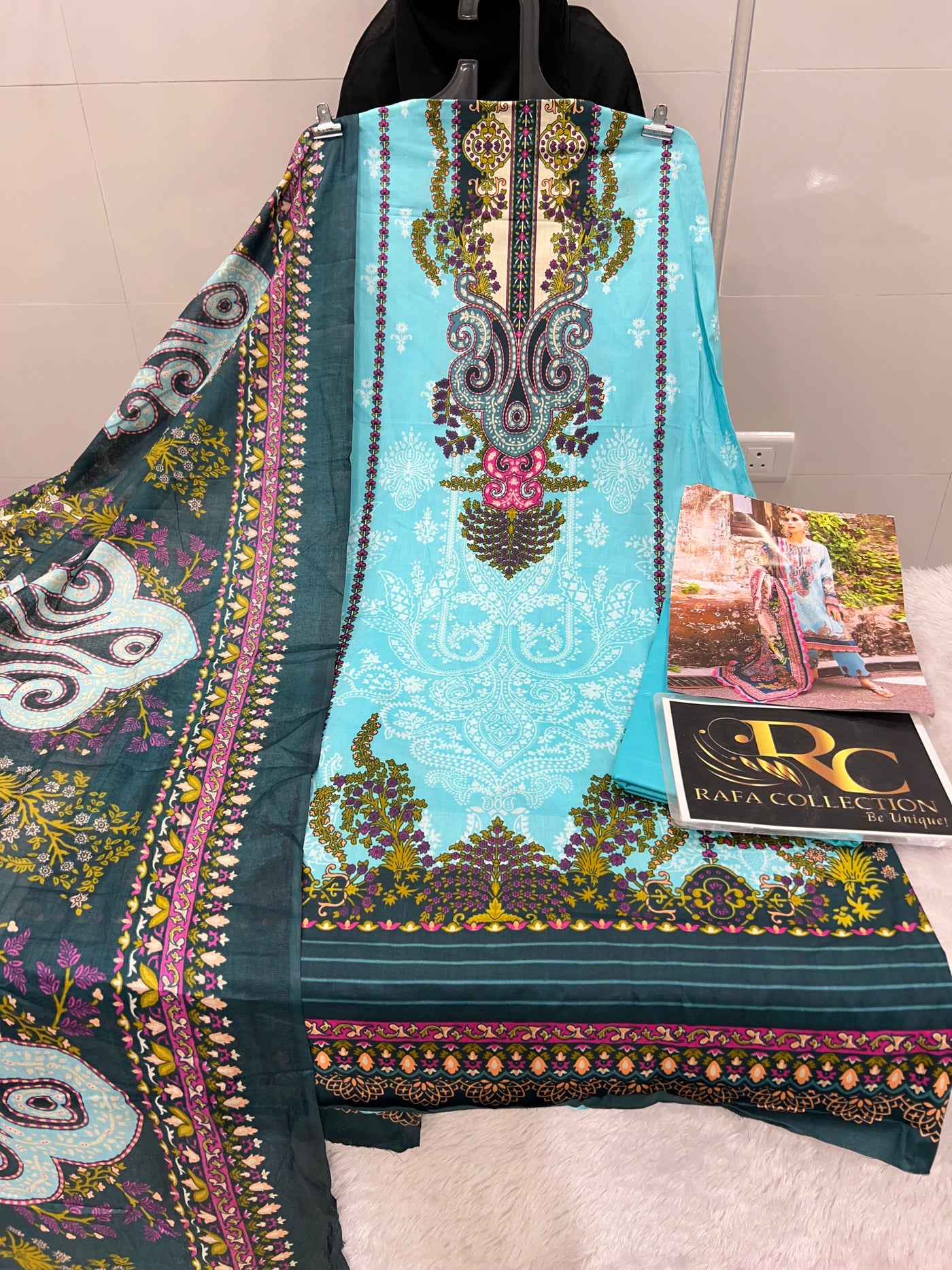 Printed pakistani suit JD CR 1276