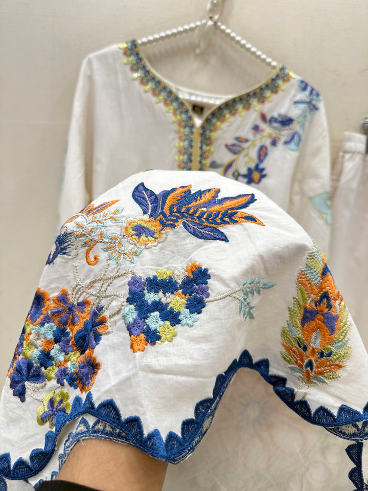 Pakistani Long Cutwork Suits