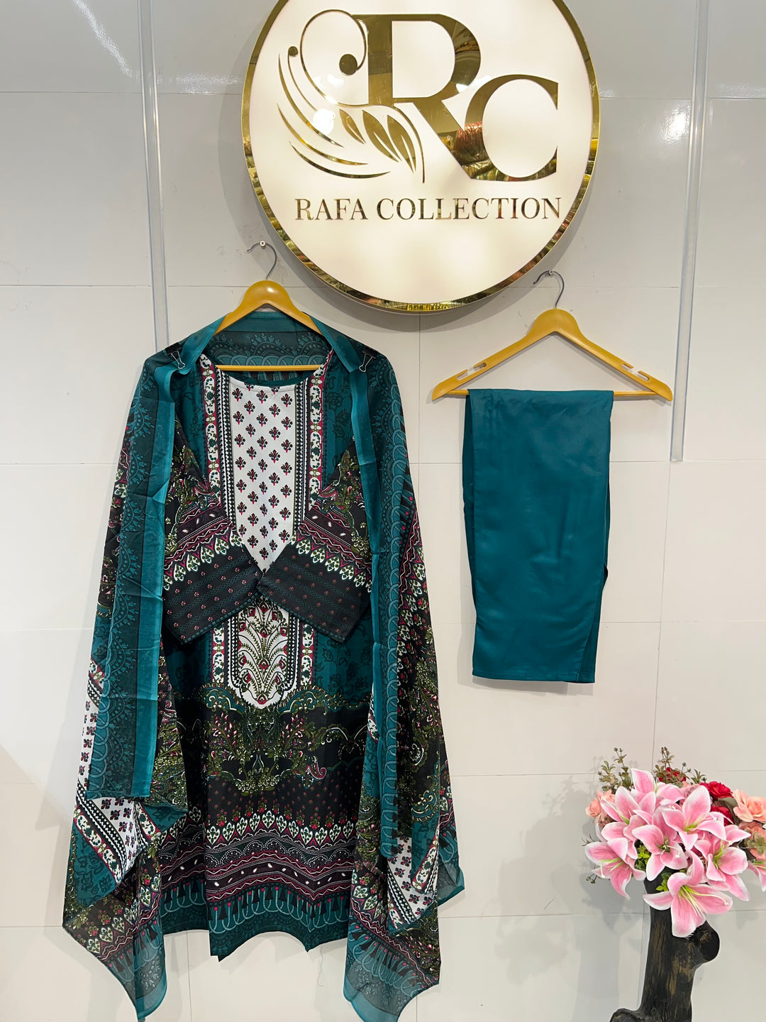 Semi cotton casual suits 2373