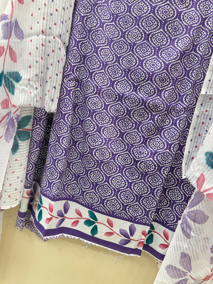 Cotton Unstitched Suits