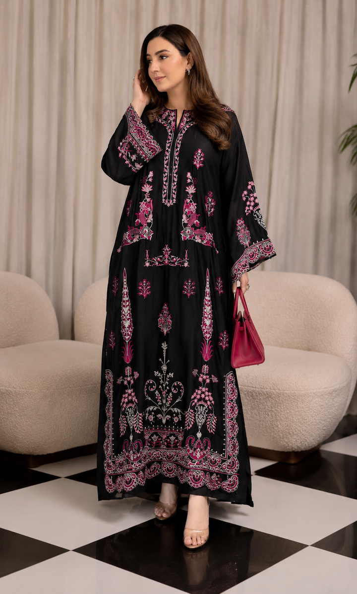 Pakistani long kaftans