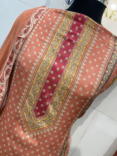 Muslin unstitched Suits 1899