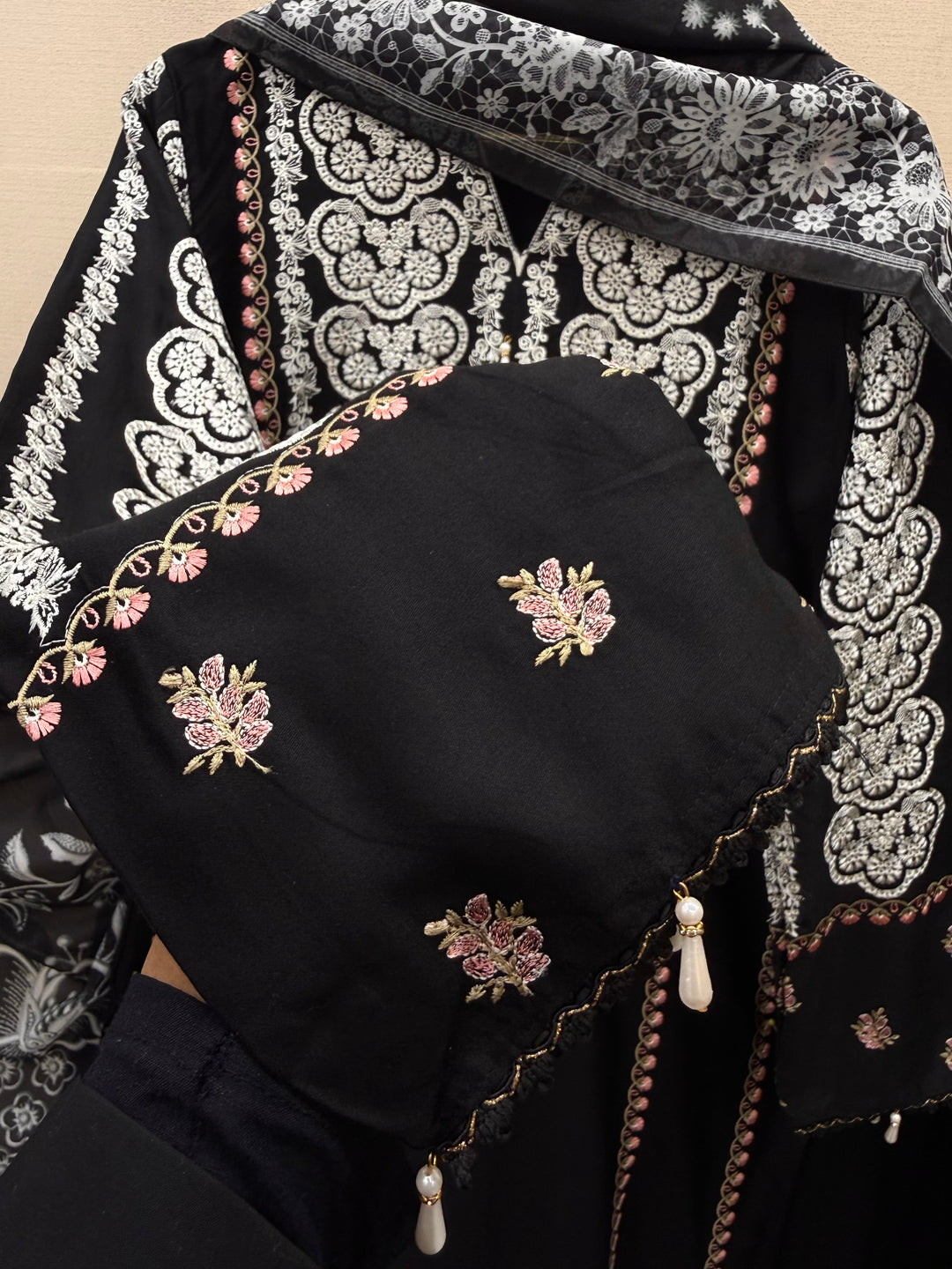 Embroidered Long Suits