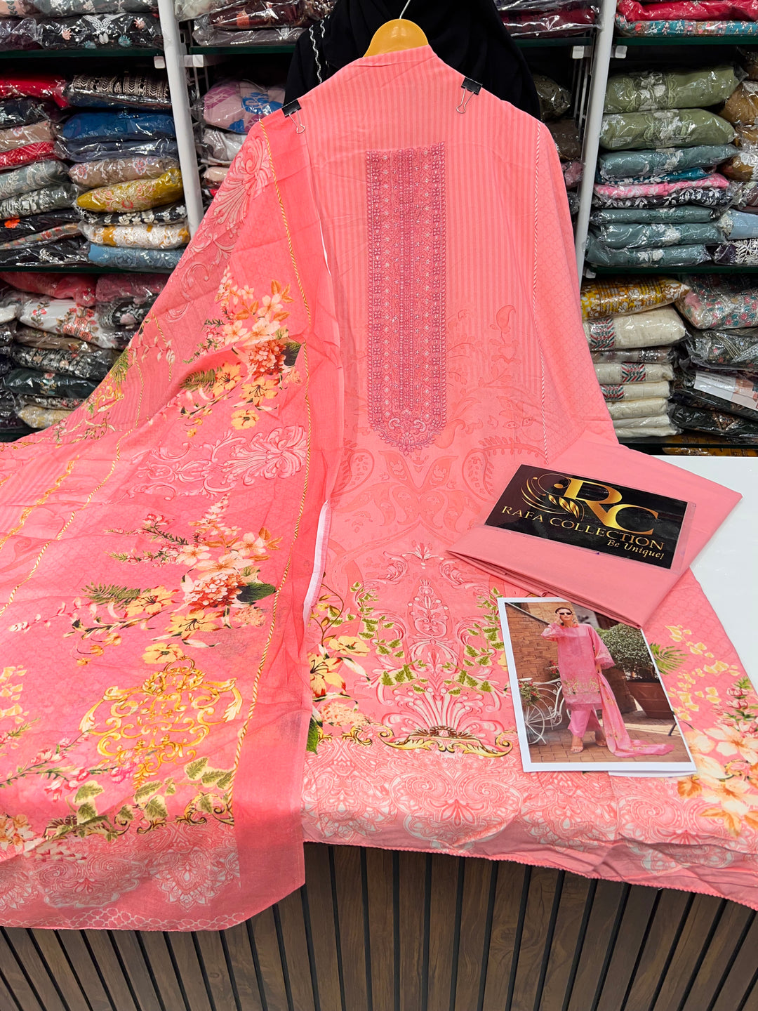 Lawn unstitch suits Nizaam 33977