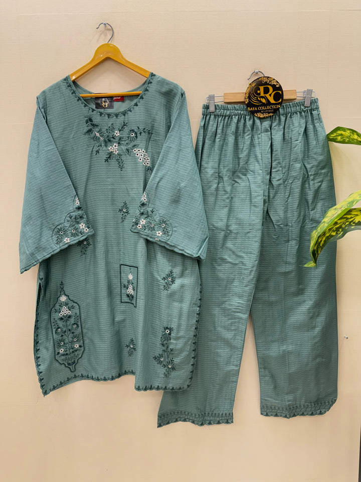 Embroided co-ord sets