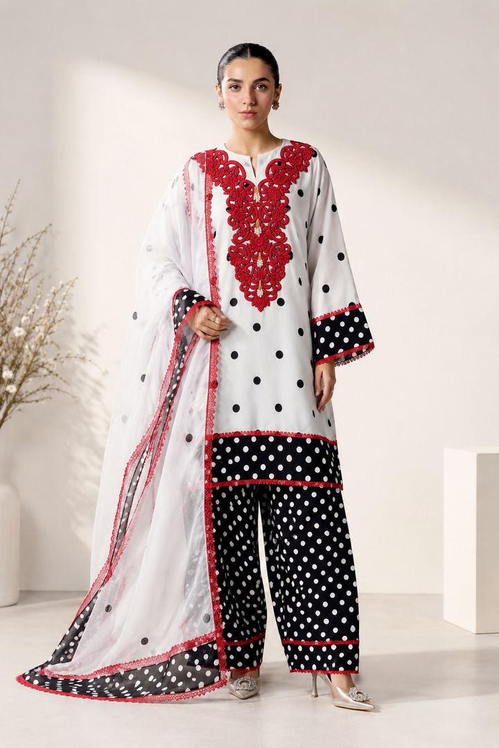 Polka Farshi Salwar Suits
