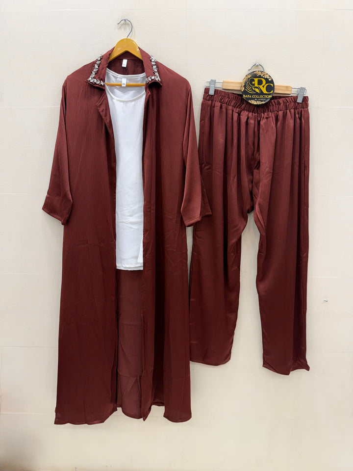 Handwork shrug Co-ord Set 831