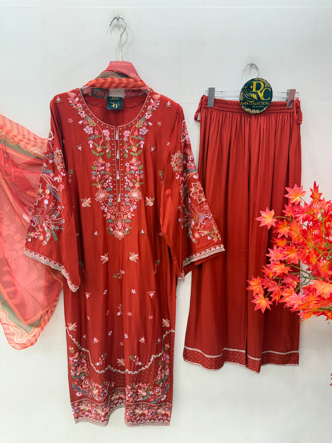 Embroidered Long Suits