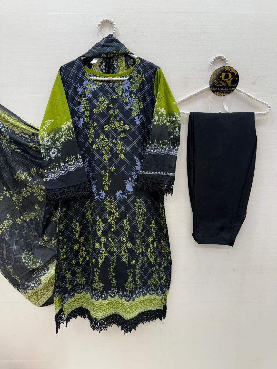 Cotton ready to wear suits 8001