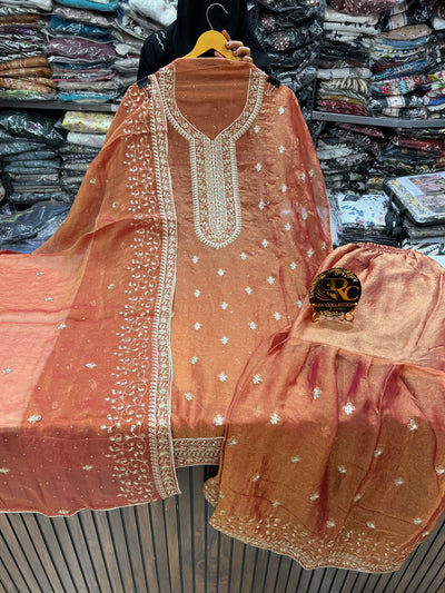 Semi stitched Garara suits 2904