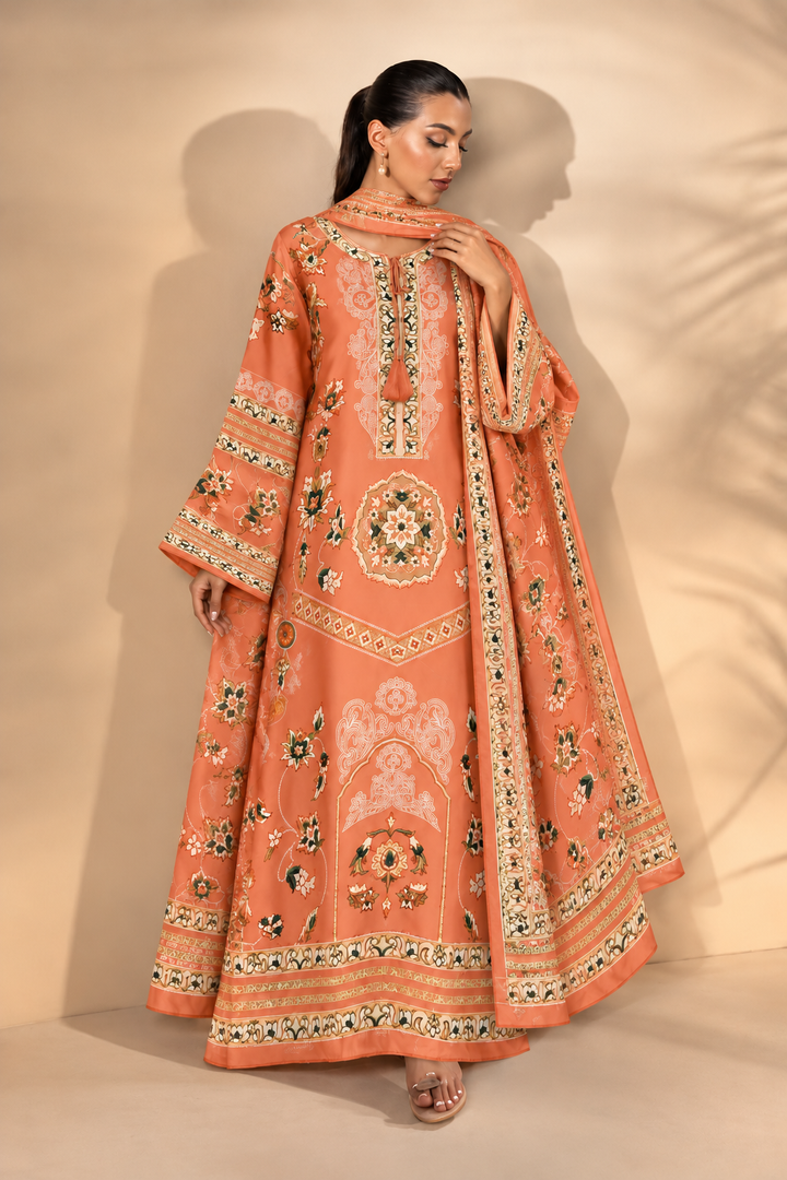 Printed Pakistani Long Kaftan’s