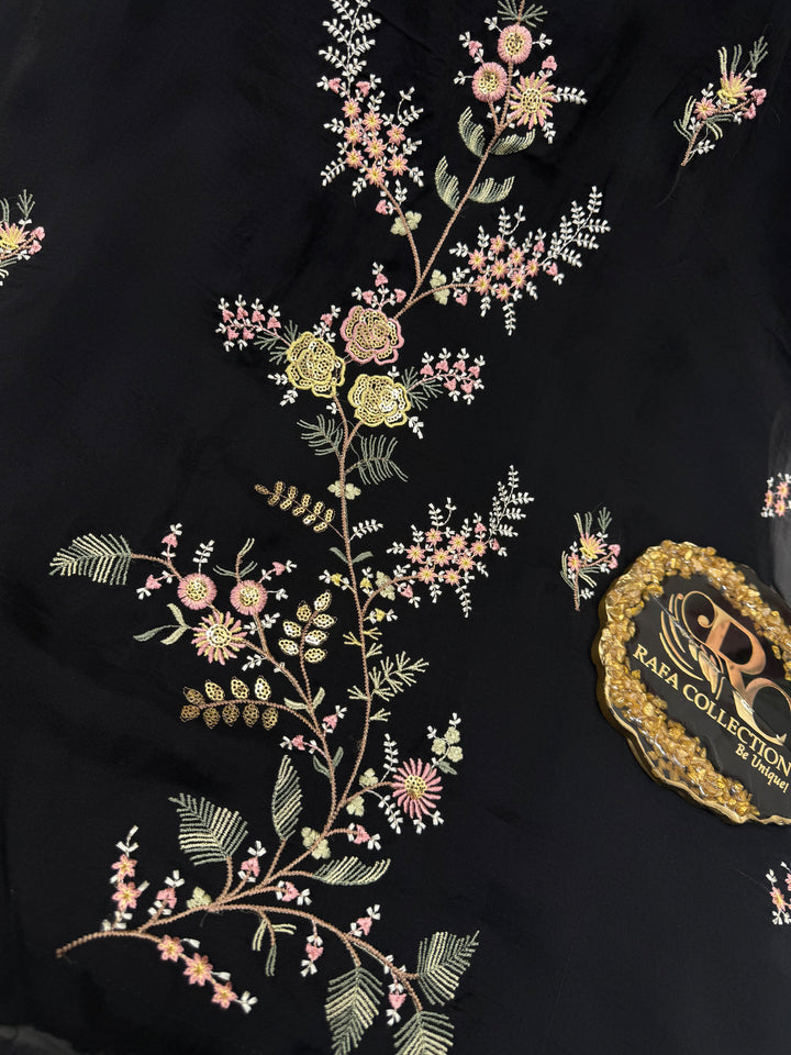 Organza unstitched suits