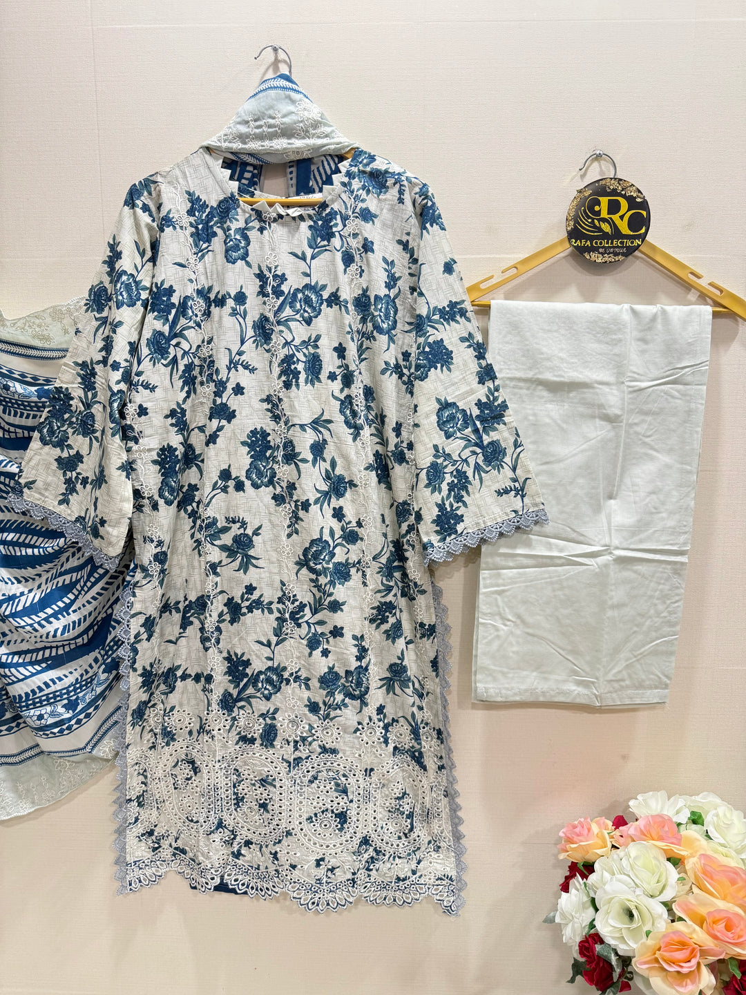 Cotton chikankari suits 2990