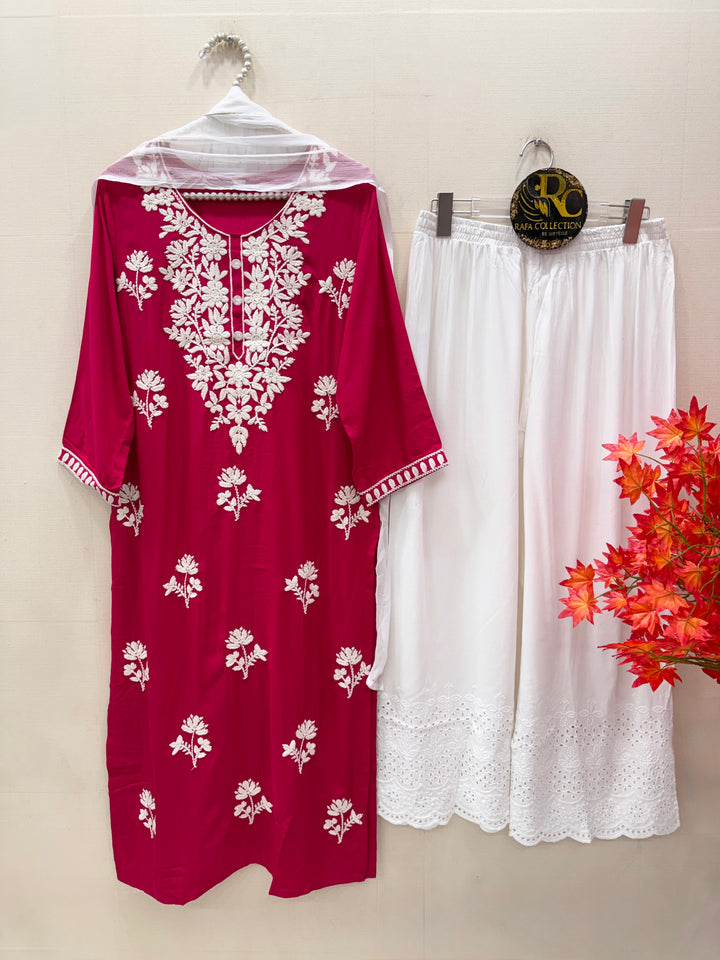 Lucknawi Embroidered Suits
