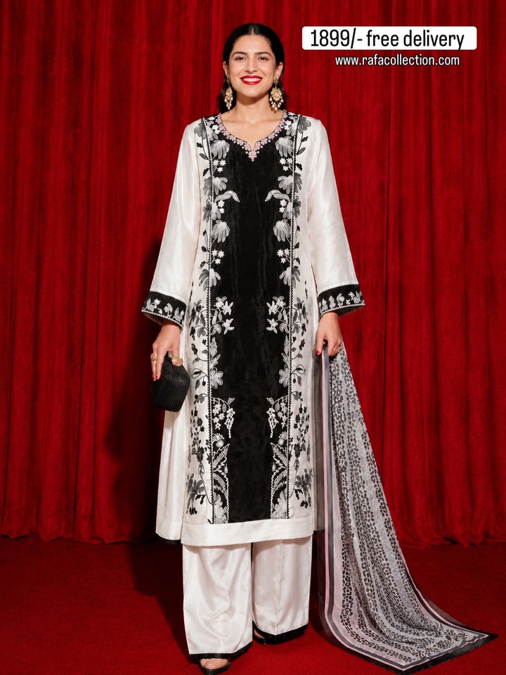 Embroidered pakistani suits