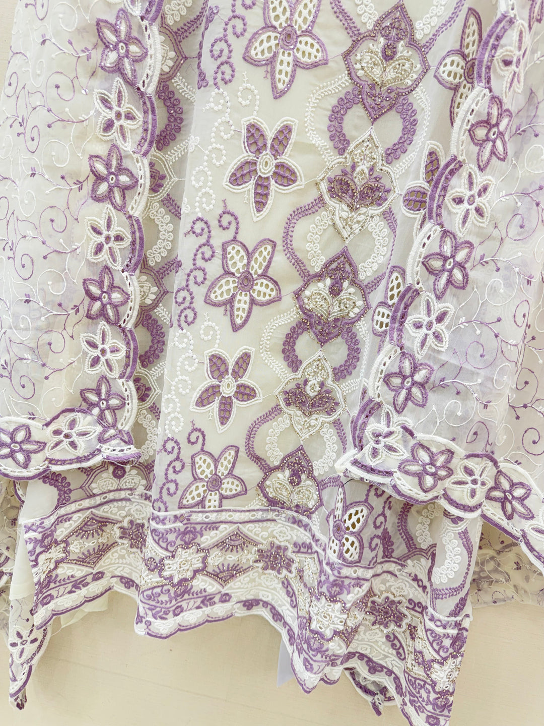 Georgette Unstich Suit