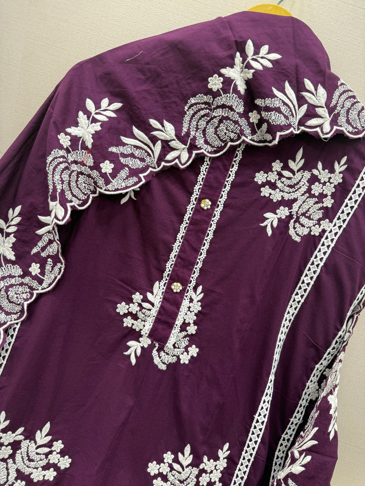 Cotton unstitched suits 3085