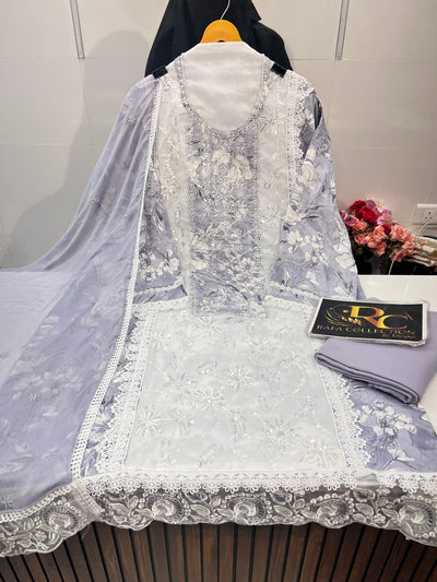 Cotton Handwork Suit 67270