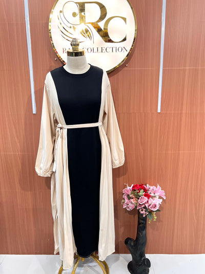 Imported pleated dresses 671