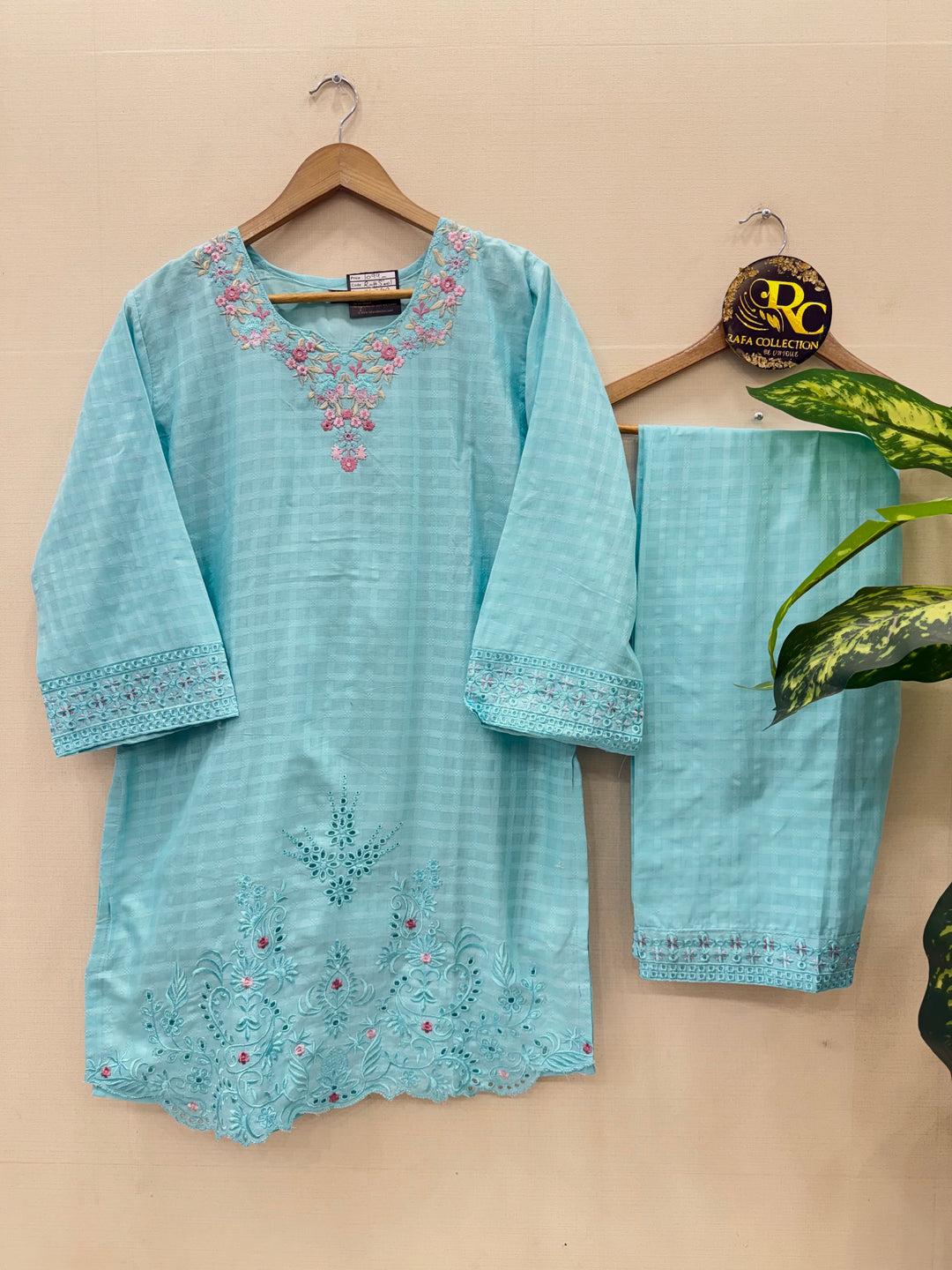 Embroided co-ord sets 3186