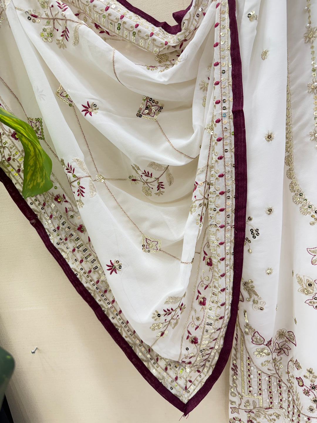 Pakistani pearl work suits