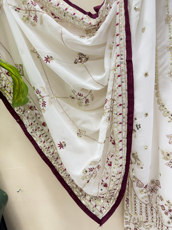 Pakistani pearl work suits