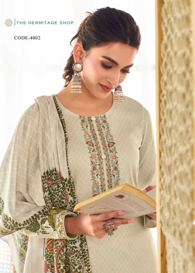 Cotton Unstitched Suit 1579