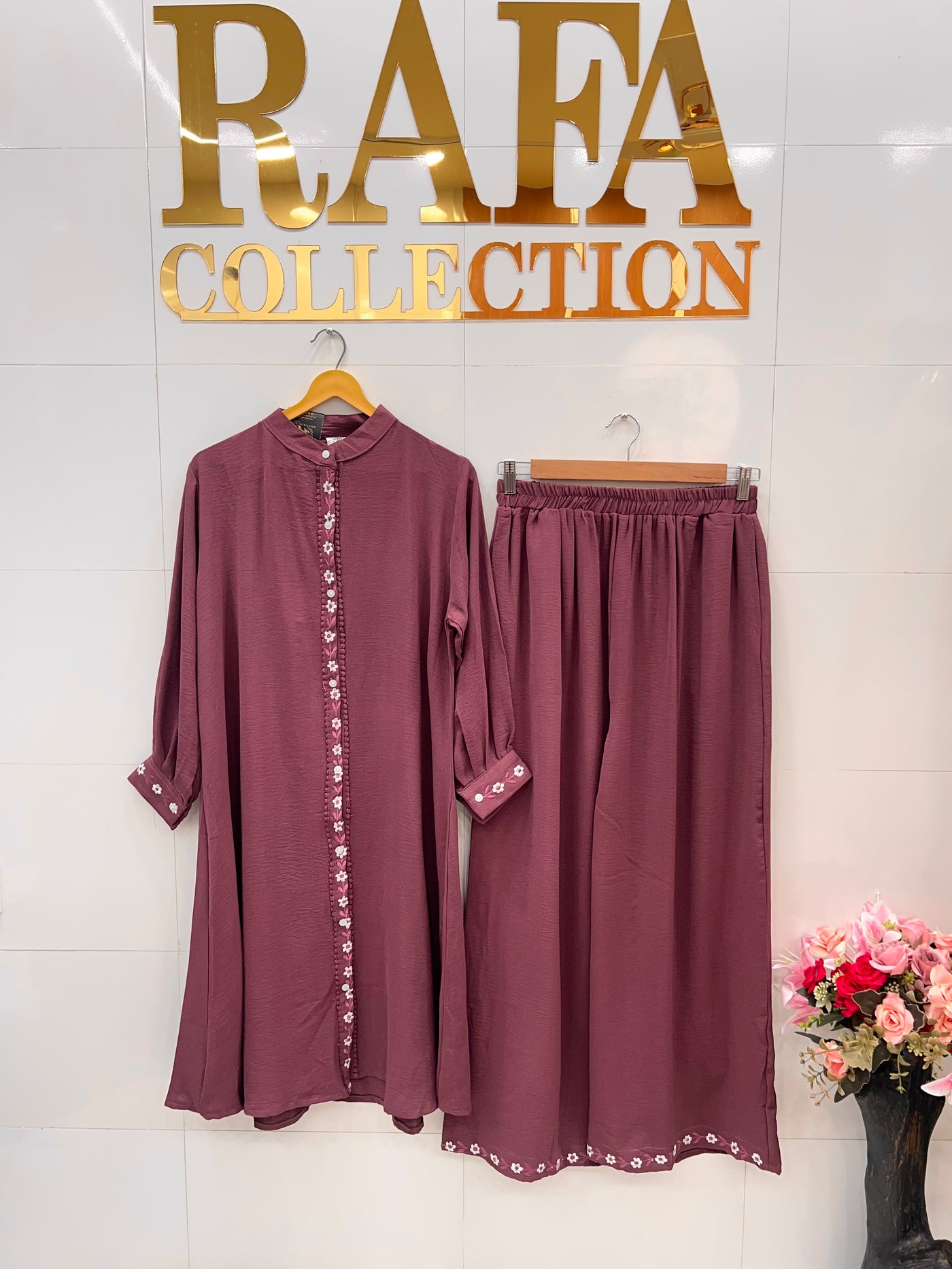 imported crinkle Co-ord sets 2733