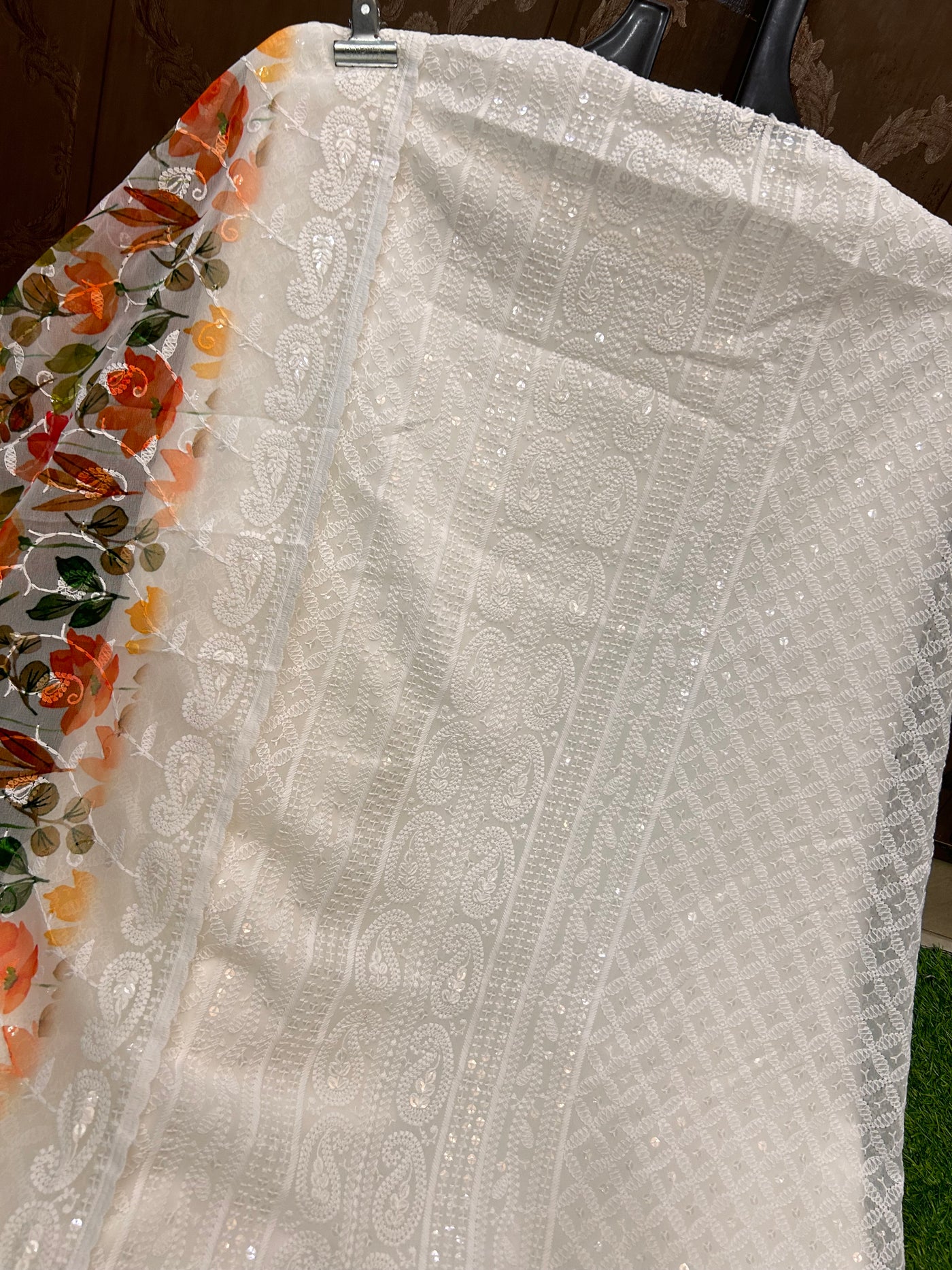 Georgette Unstich Suit 2086