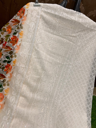 Georgette Unstich Suit 2086