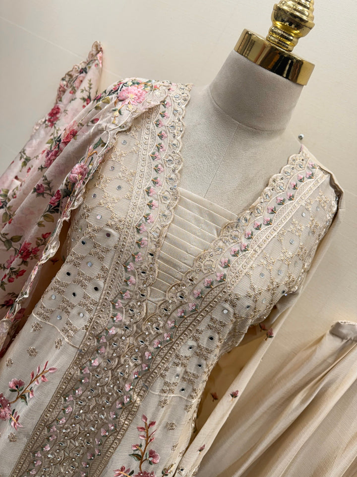 Mirror Work Embroidered suits