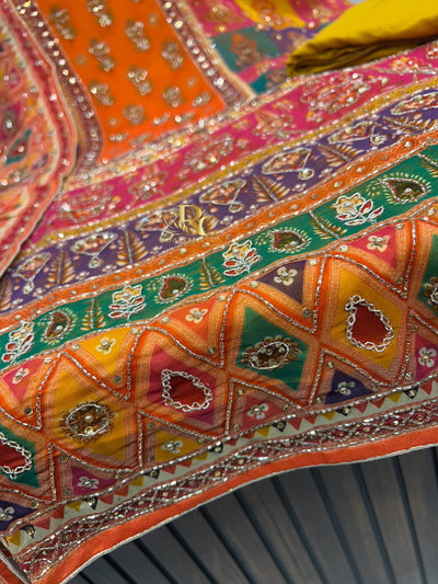 Pure fabric handwork Suit 1750
