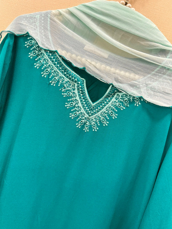 Embroidered Farshi Salwar Suits
