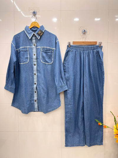 Denim co-ord sets 7118