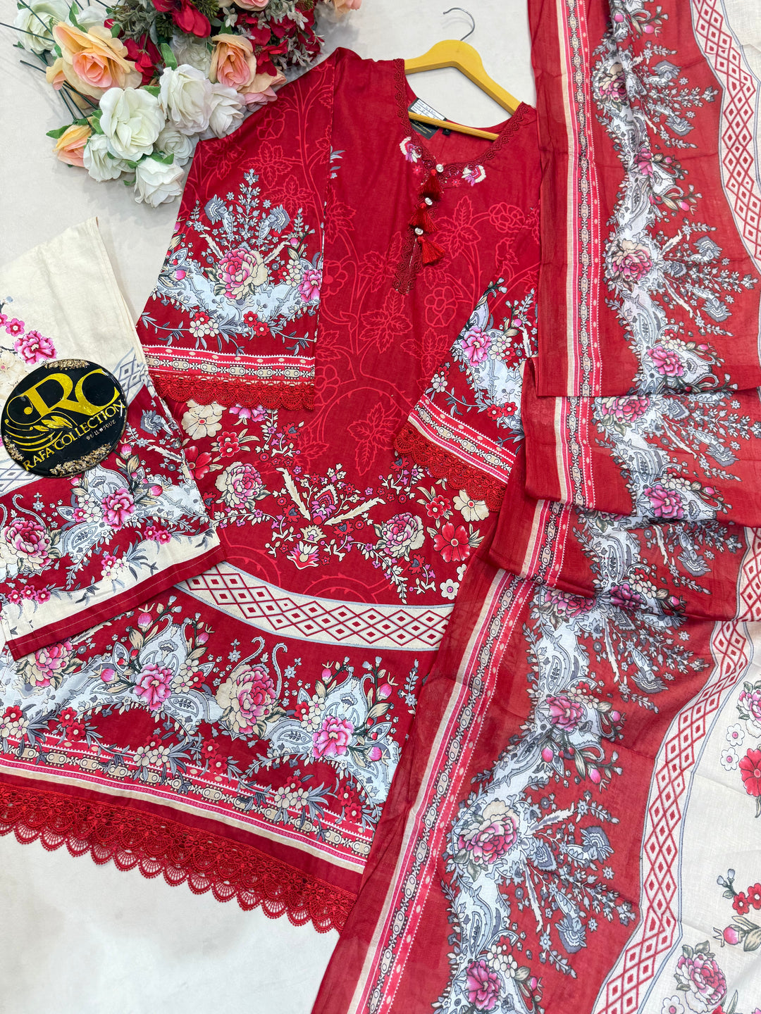 Cotton ready to wear suits