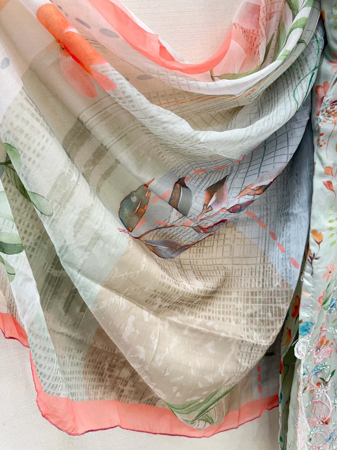 Pakistani cutwork suits