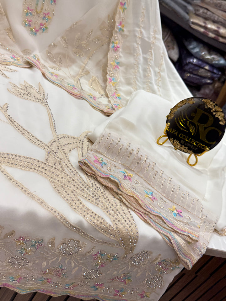 Embroidered readymade suits