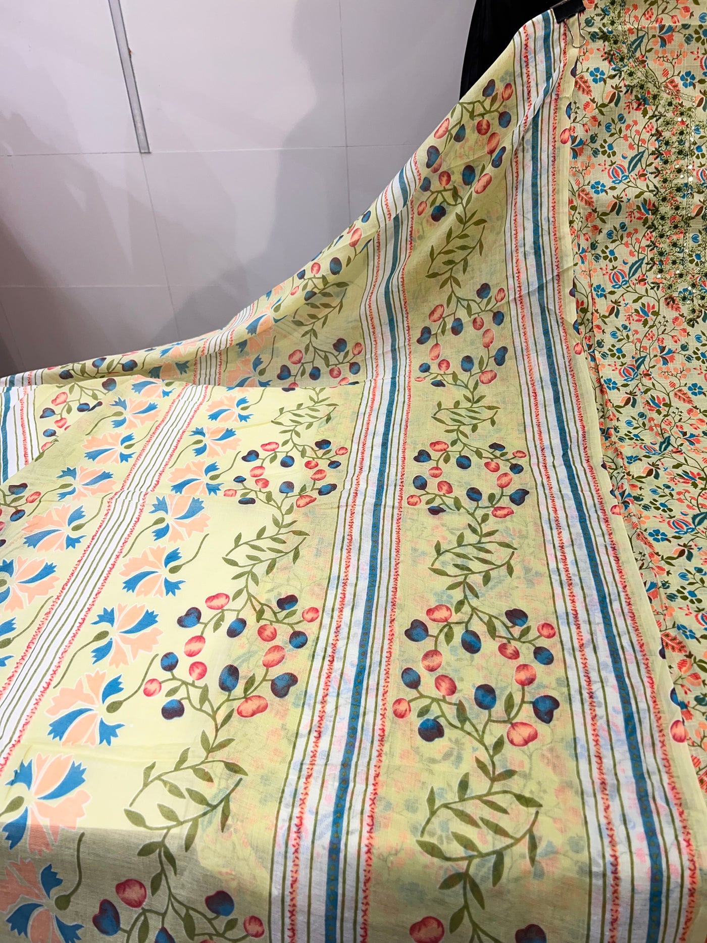 Semi cotton suits 1372