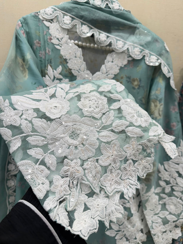Shimmer Organza Suits