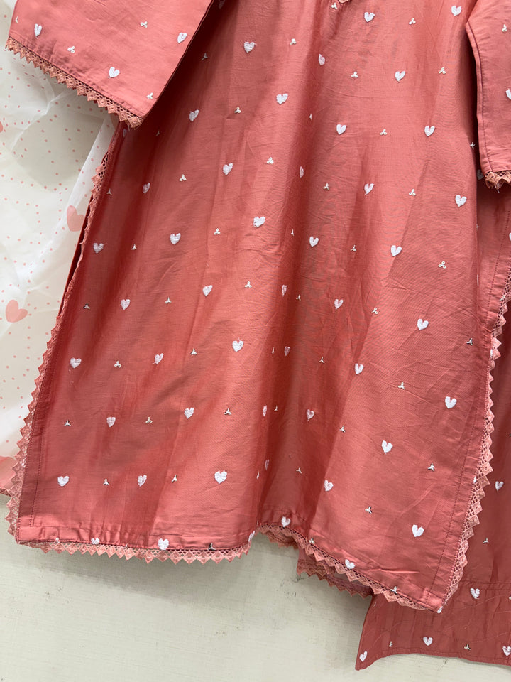Embroidered Farshi salwar suits