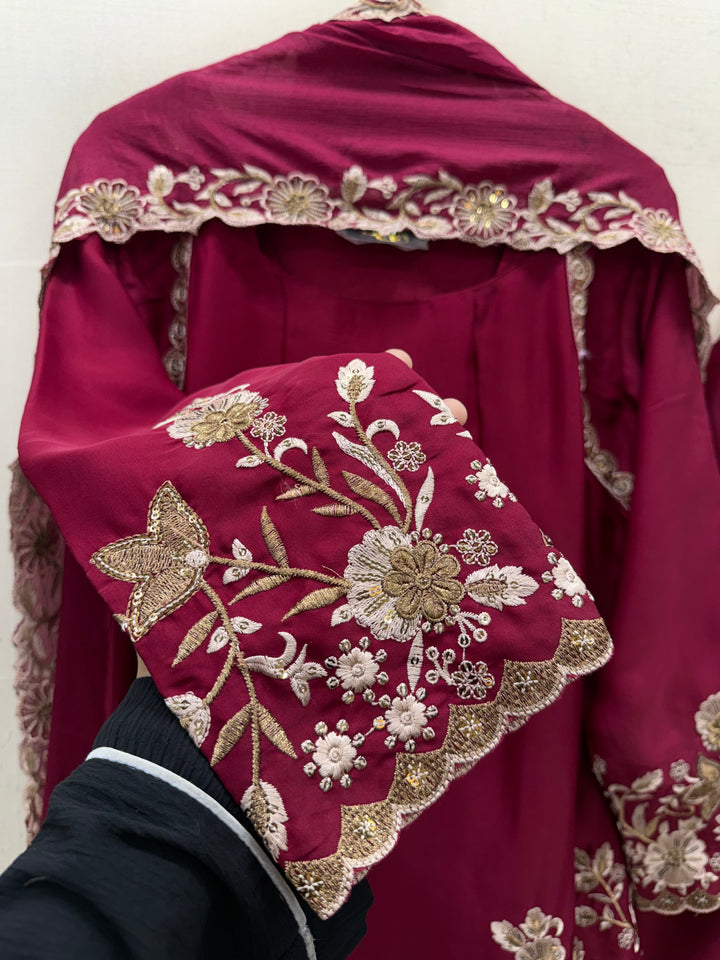 Elegant Embroidered Suits