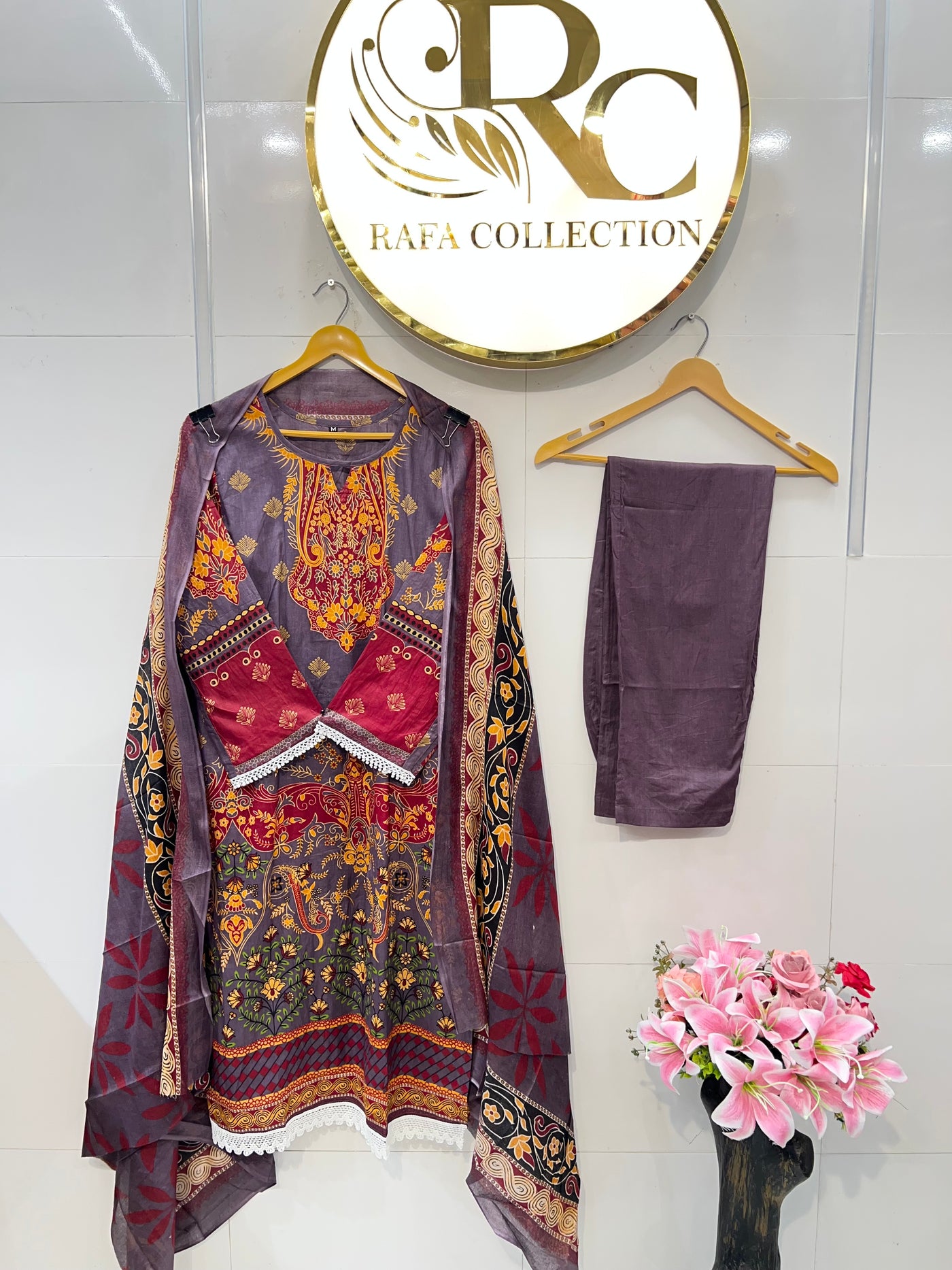 Cotton Ready to wear suits 24010