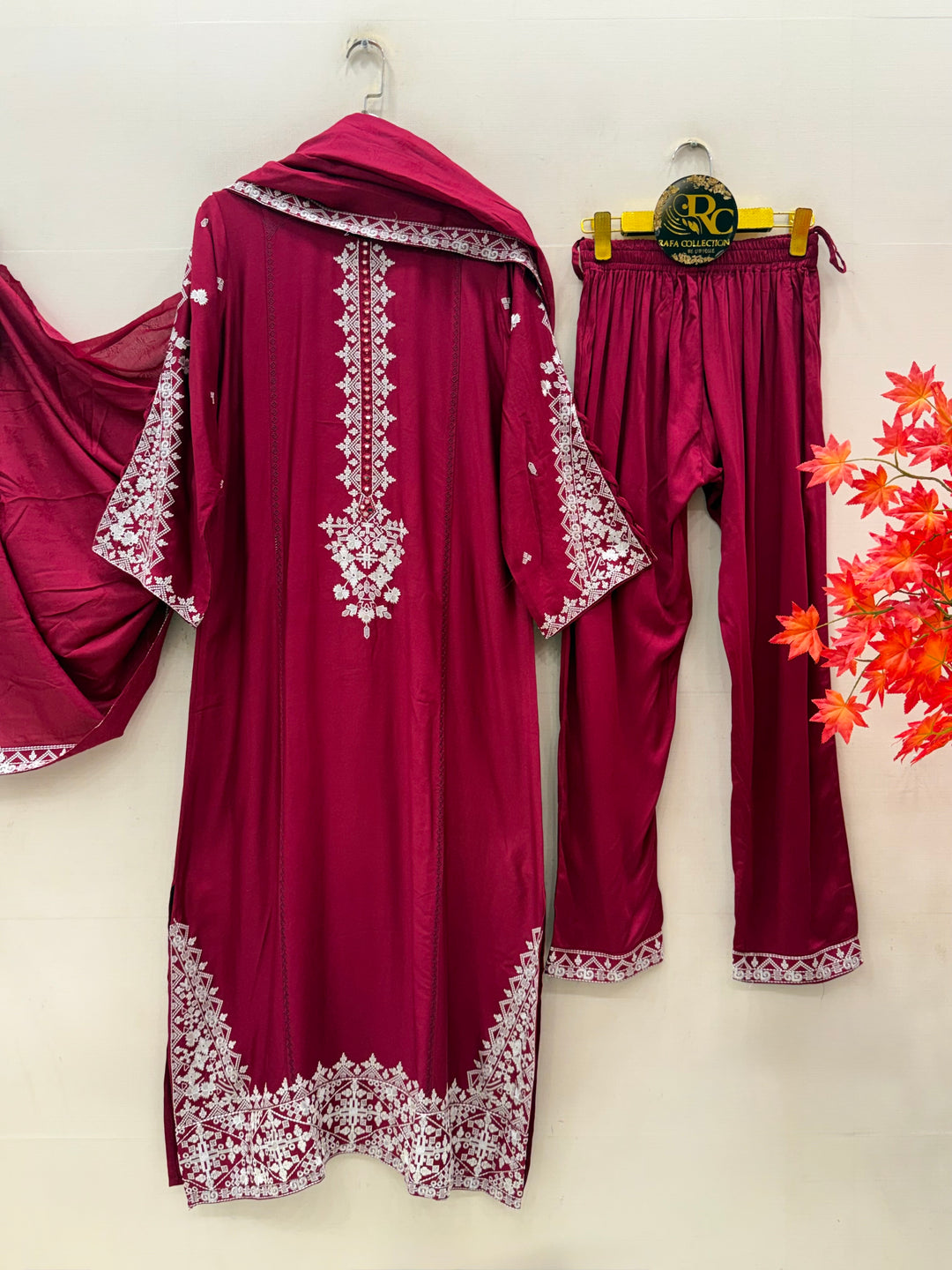 Embroidered Long Kaftan’s