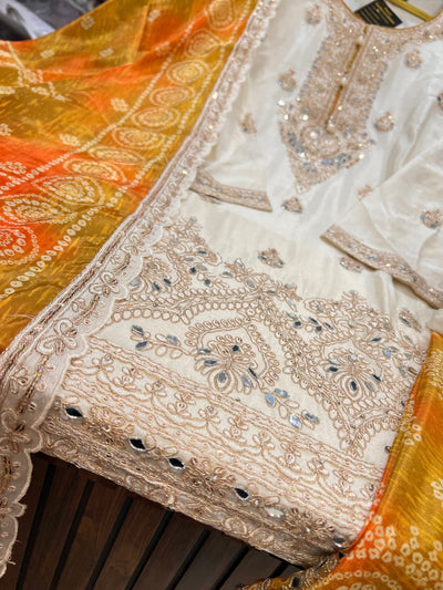 Mirrorwork Special Palazzo Suit 1789