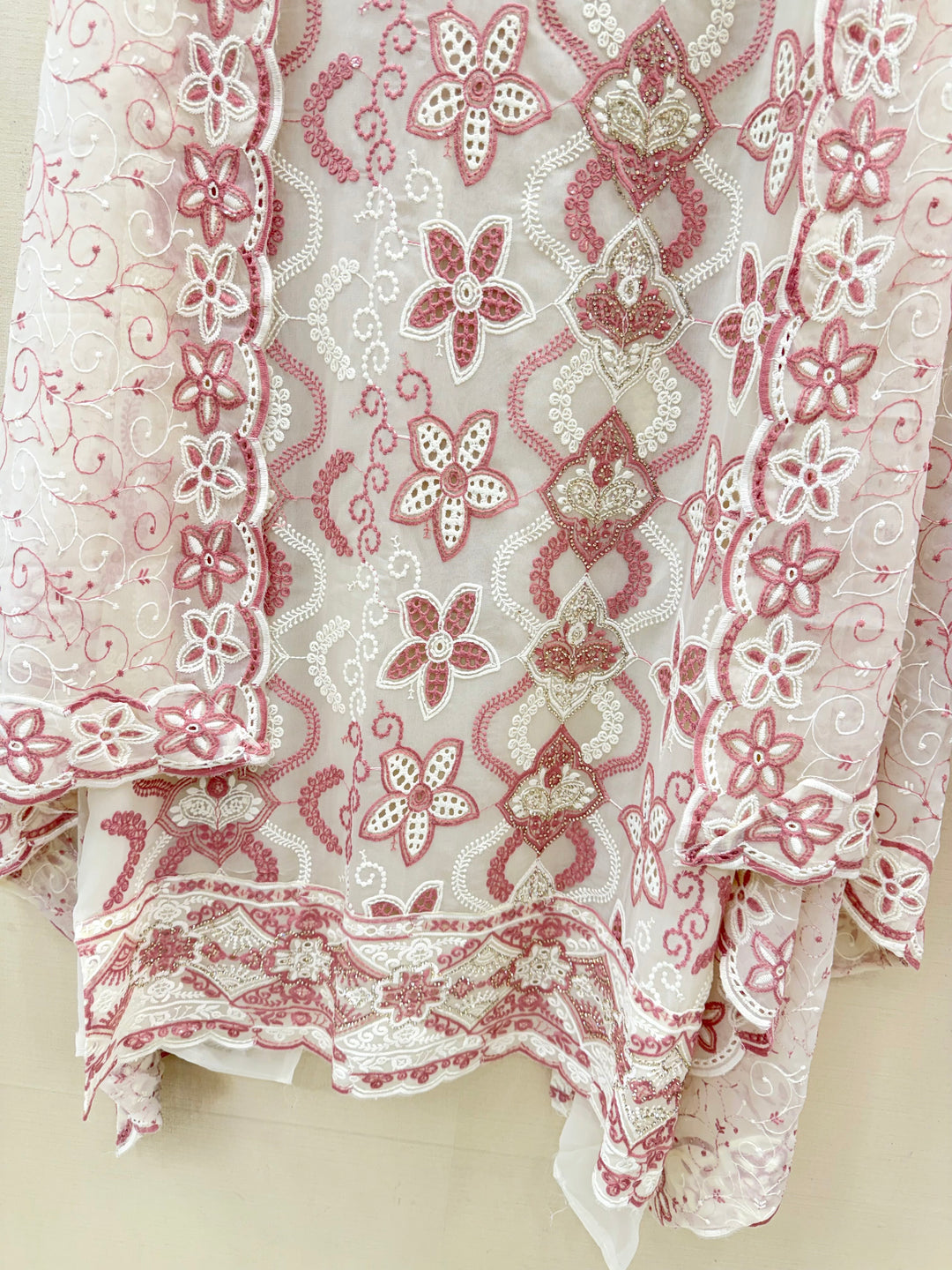 Georgette Unstich Suit